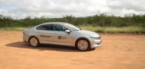 Continental pioneers tire tests with self-driving test vehicles