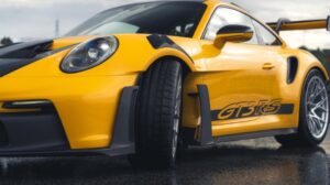 Porsche and Michelin develop wet tire for 911 GT3 RS